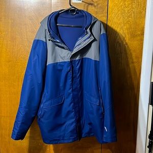 Men’s Big and Tall Kingsize KSA Sport 3-in-1 Trident Wicking winter jacket.